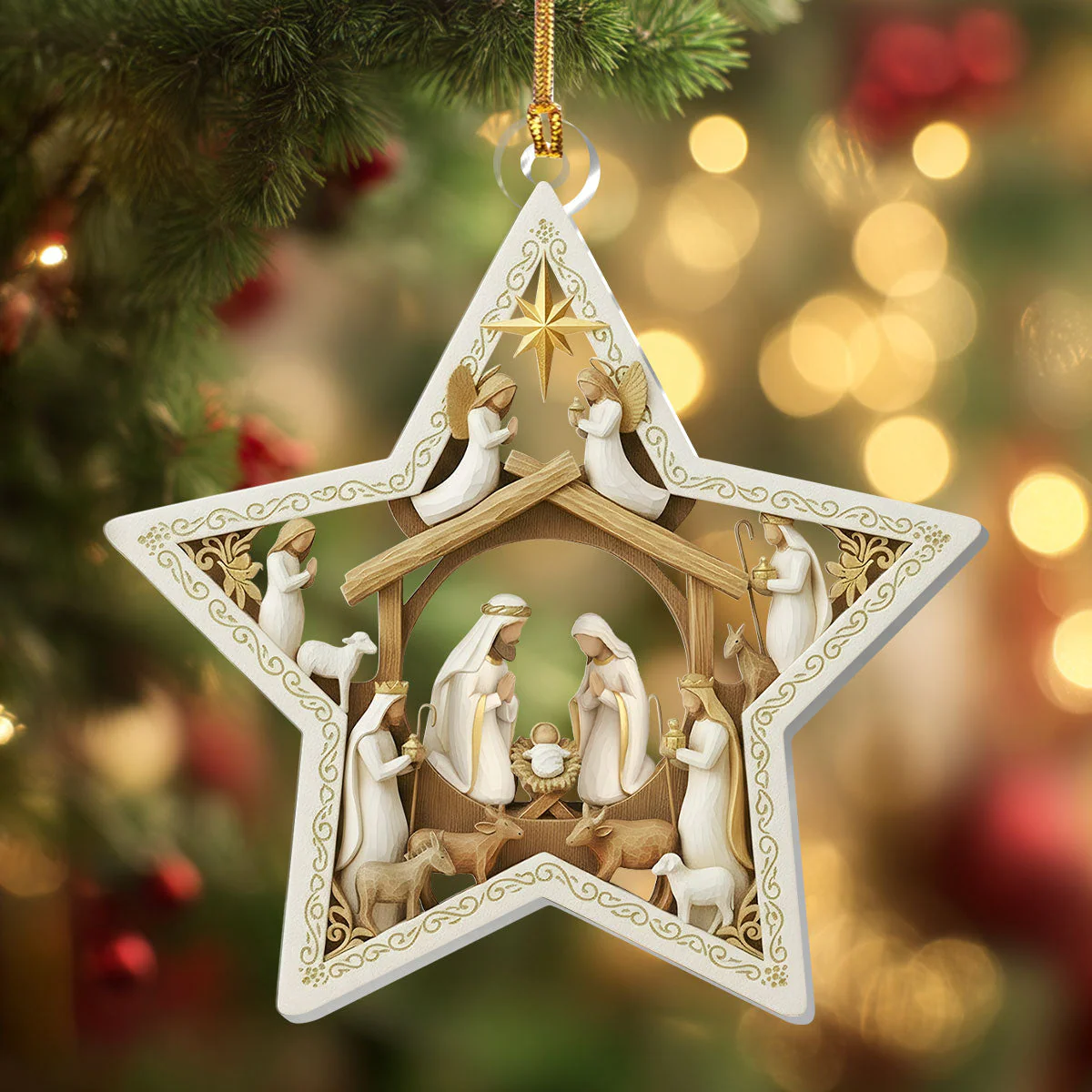 Celestial Blessing - Acrylic Ornament TD118 - Image 4