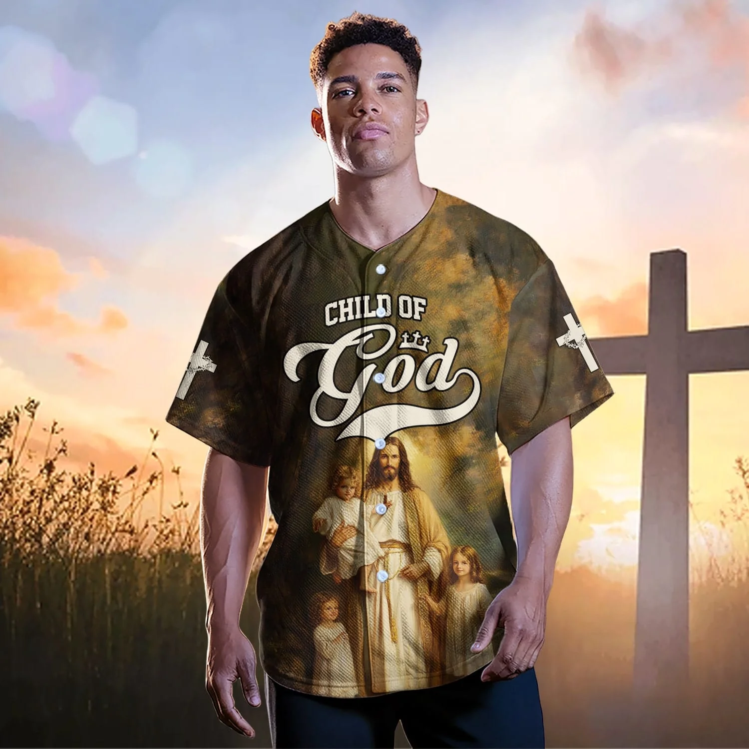 Child of God – Divine Embrace Baseball Jersey Bundle - Image 11