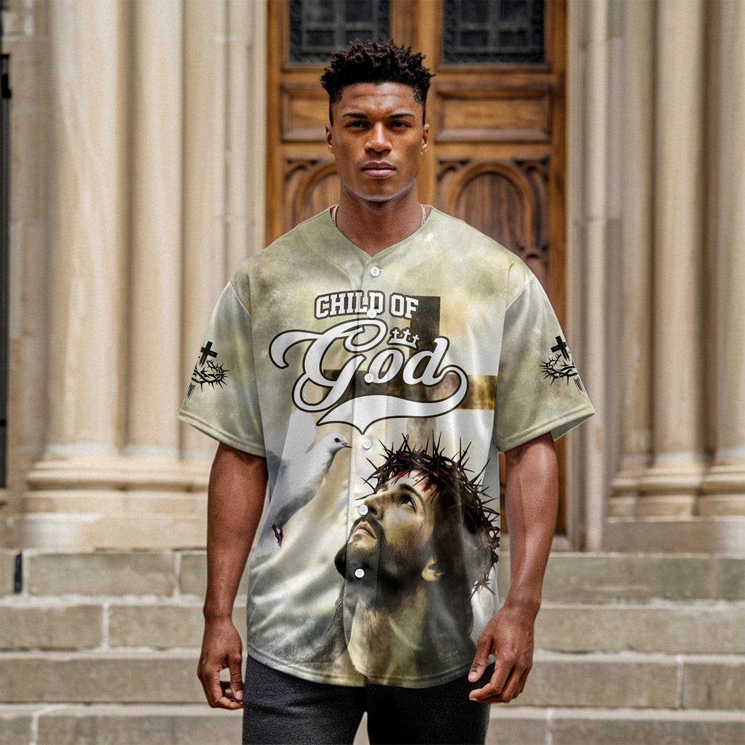 Child of God – Divine Grace Jesus Baseball Jersey Bundle - Image 10