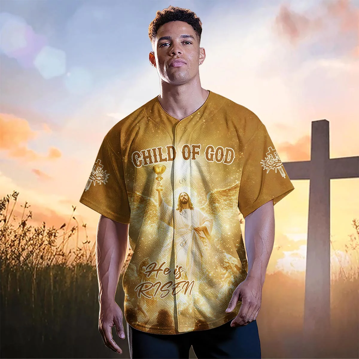 Child Of God Glory Risen Baseball Jersey Bundle - Image 10
