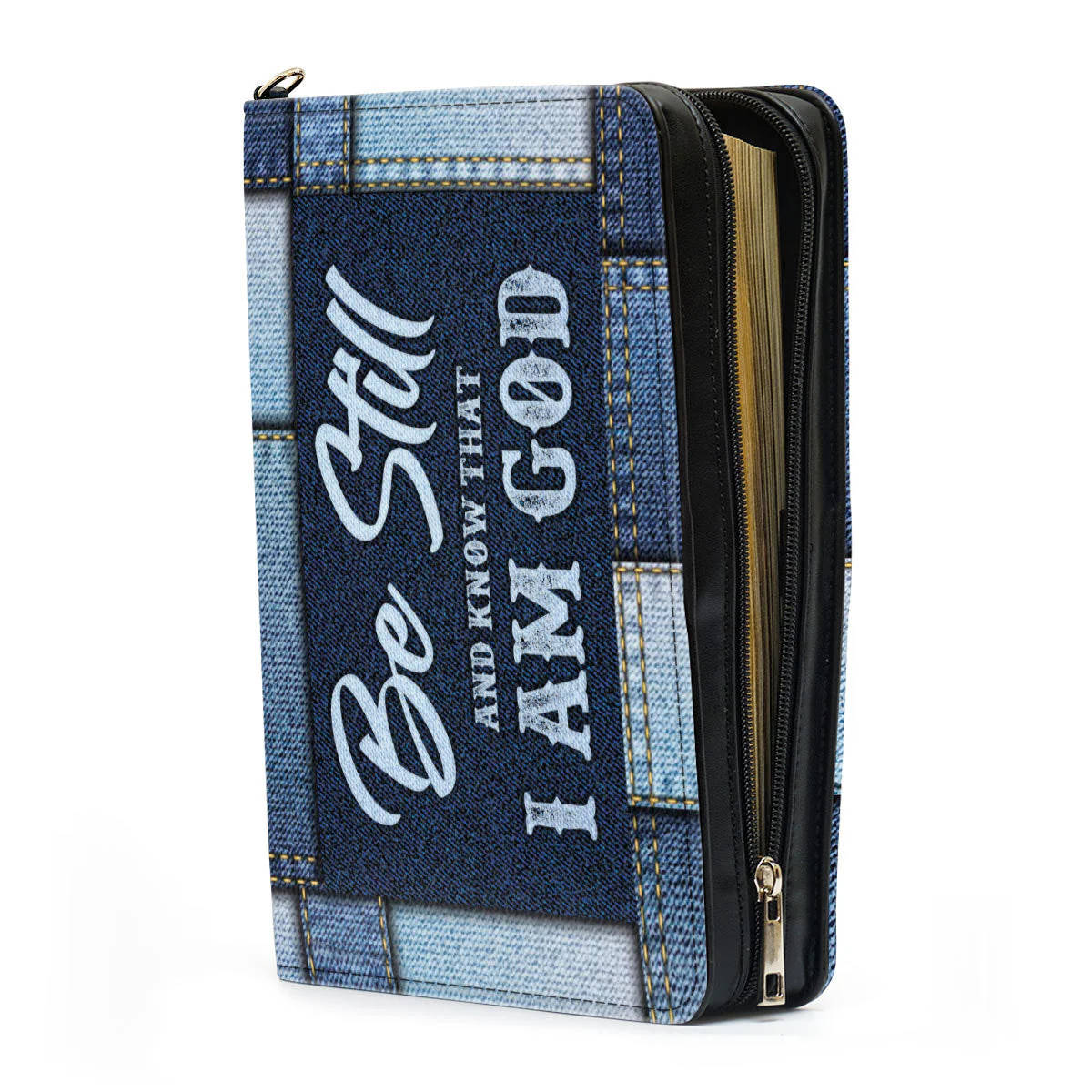 Christian Be Still And Know That I Am God - Unique Personalized Bible Covers - AT4081449 - Image 4