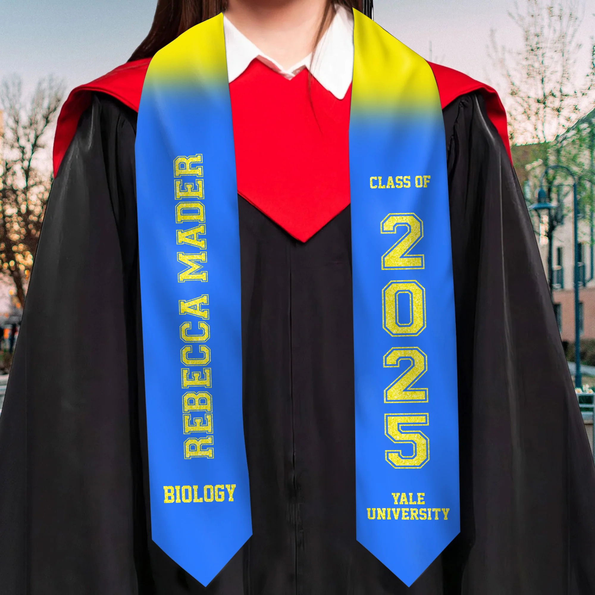 Class of 2025 - Personalized Graduation Stoles - Graduation Gift, Senior Gift | NH96