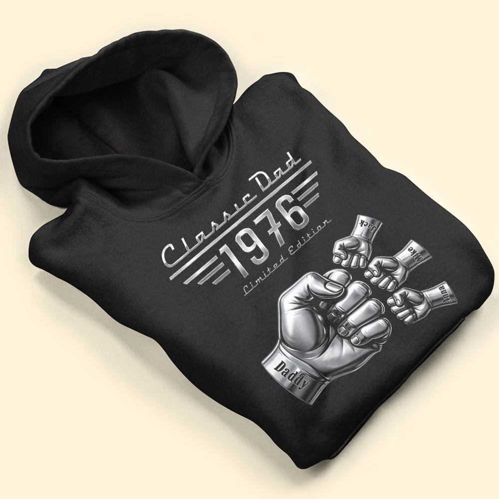 Classic Dad - Personalized Shirt - Gift For Father's Day NL122 - Image 4