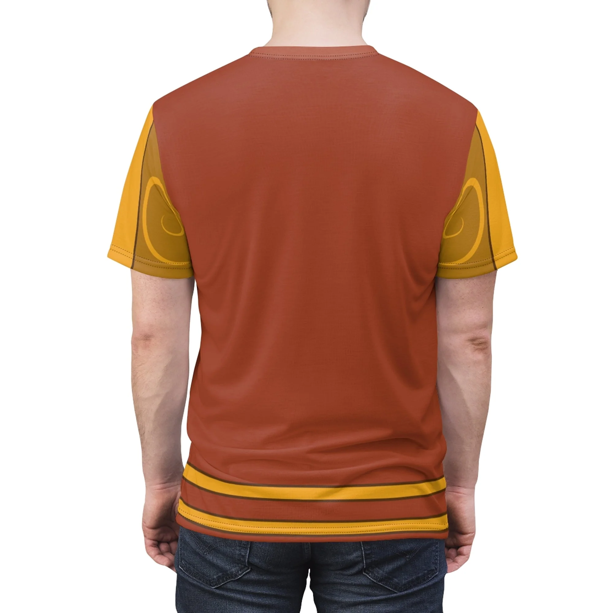 Cogsworth Beauty And The Beast Costume T-Shirt - Image 2