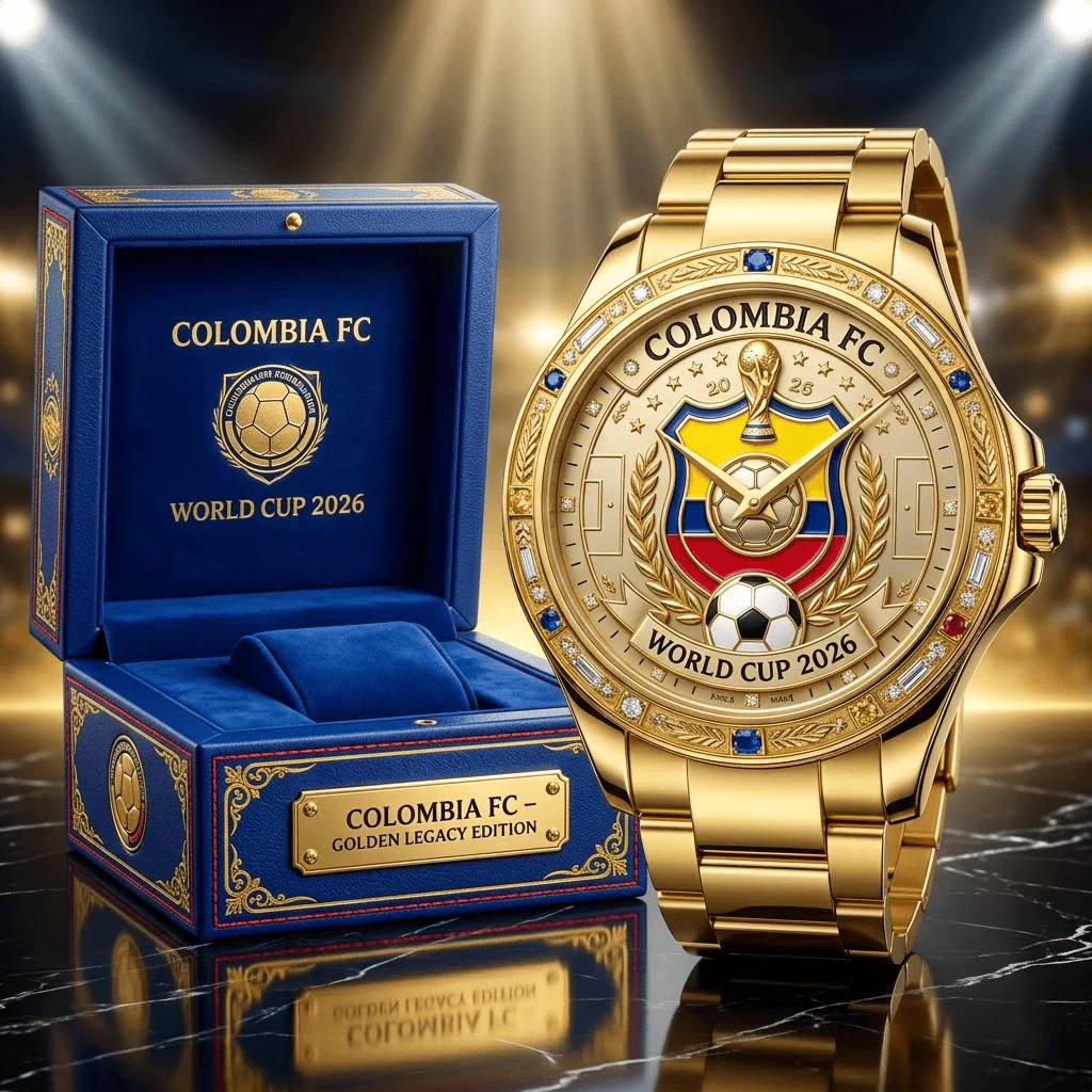Colombia Soccer Championship 2026 - Men's Wrist Watch - Gift For Sport Lovers HH01
