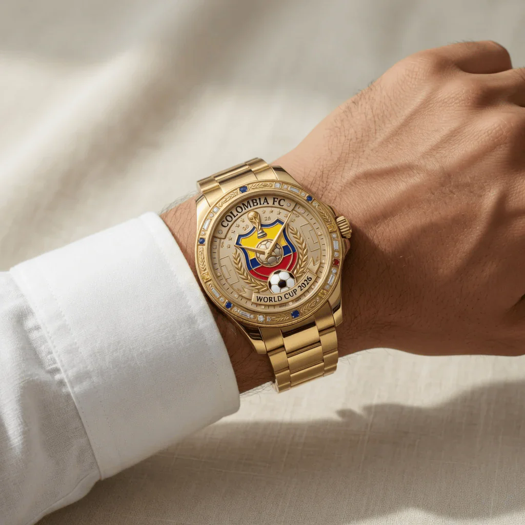 Colombia Soccer Championship 2026 - Men's Wrist Watch - Gift For Sport Lovers HH01 - Image 2