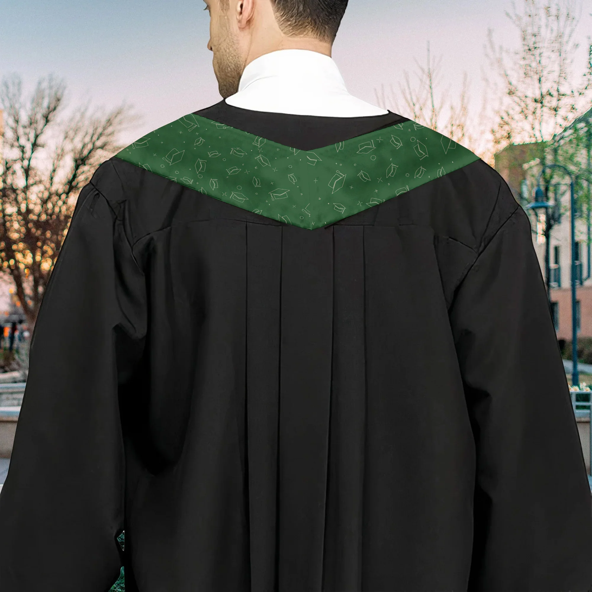 Congratulations, Best Wishes For Your Next Adventure - Personalized Graduation Stoles - Graduation Gift, Senior Gift | Custom Photo NH96 - Image 4