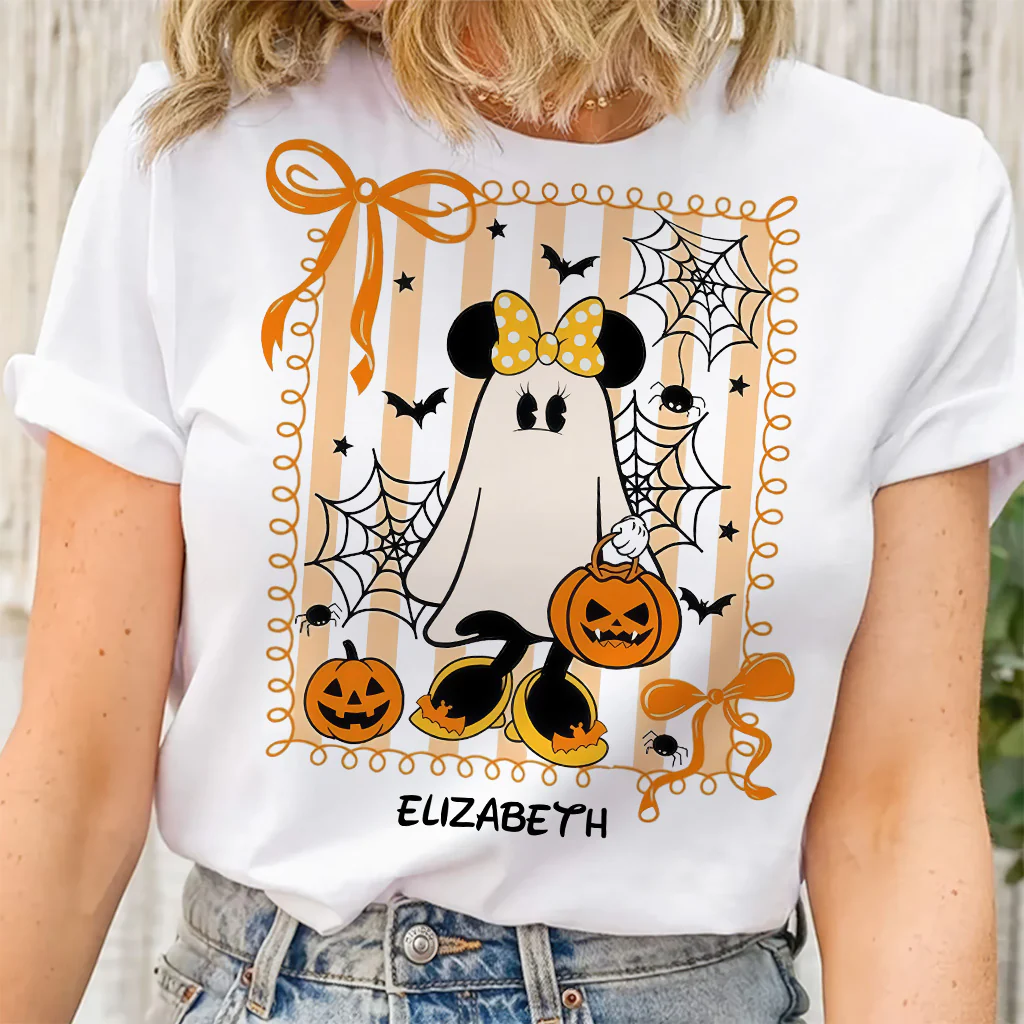 Coquette Mouse Spooky Season Halloween - Personalized Shirt TD118