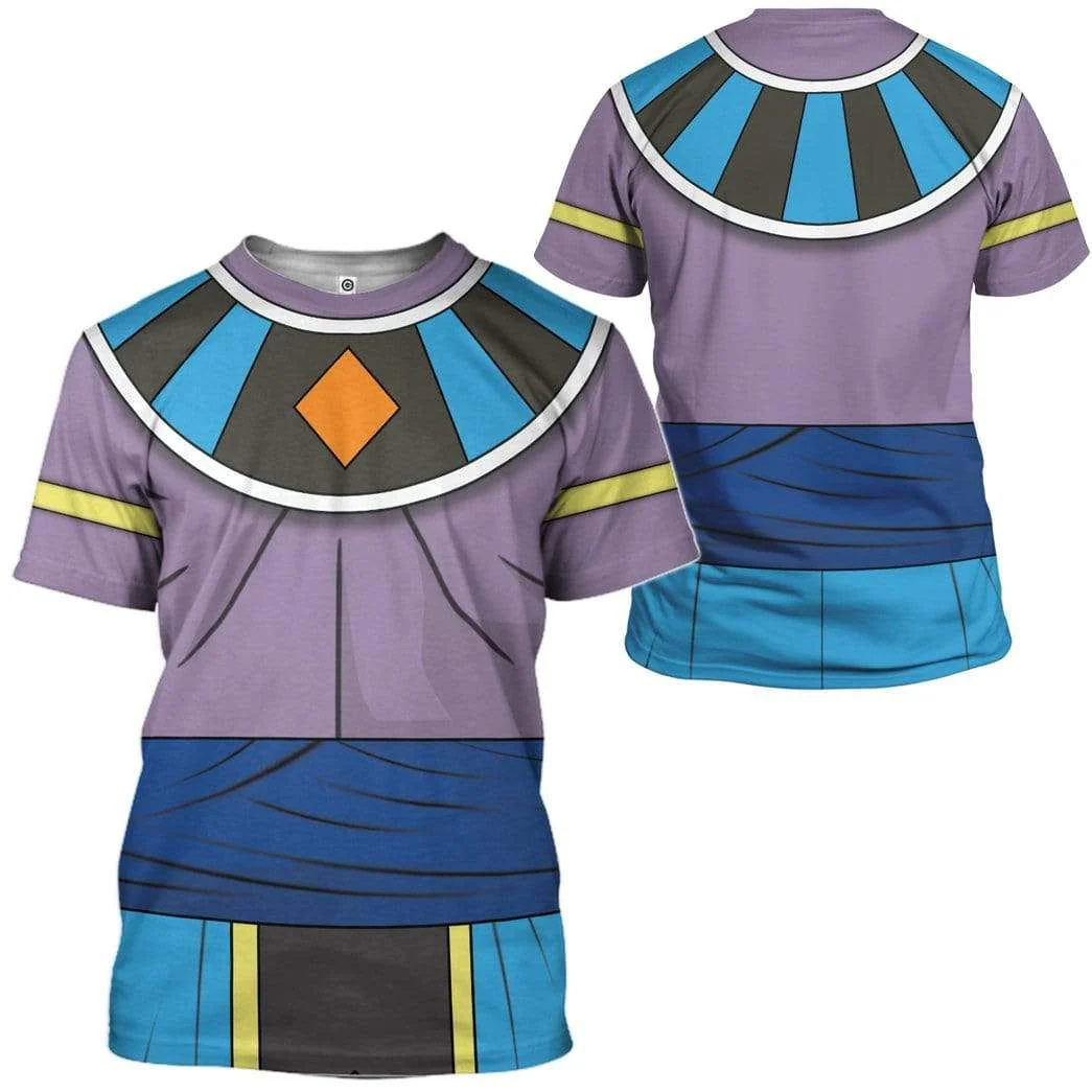 Cosplay Beerus God Of Destruction DrBa T-Shirts For Men - Image 2