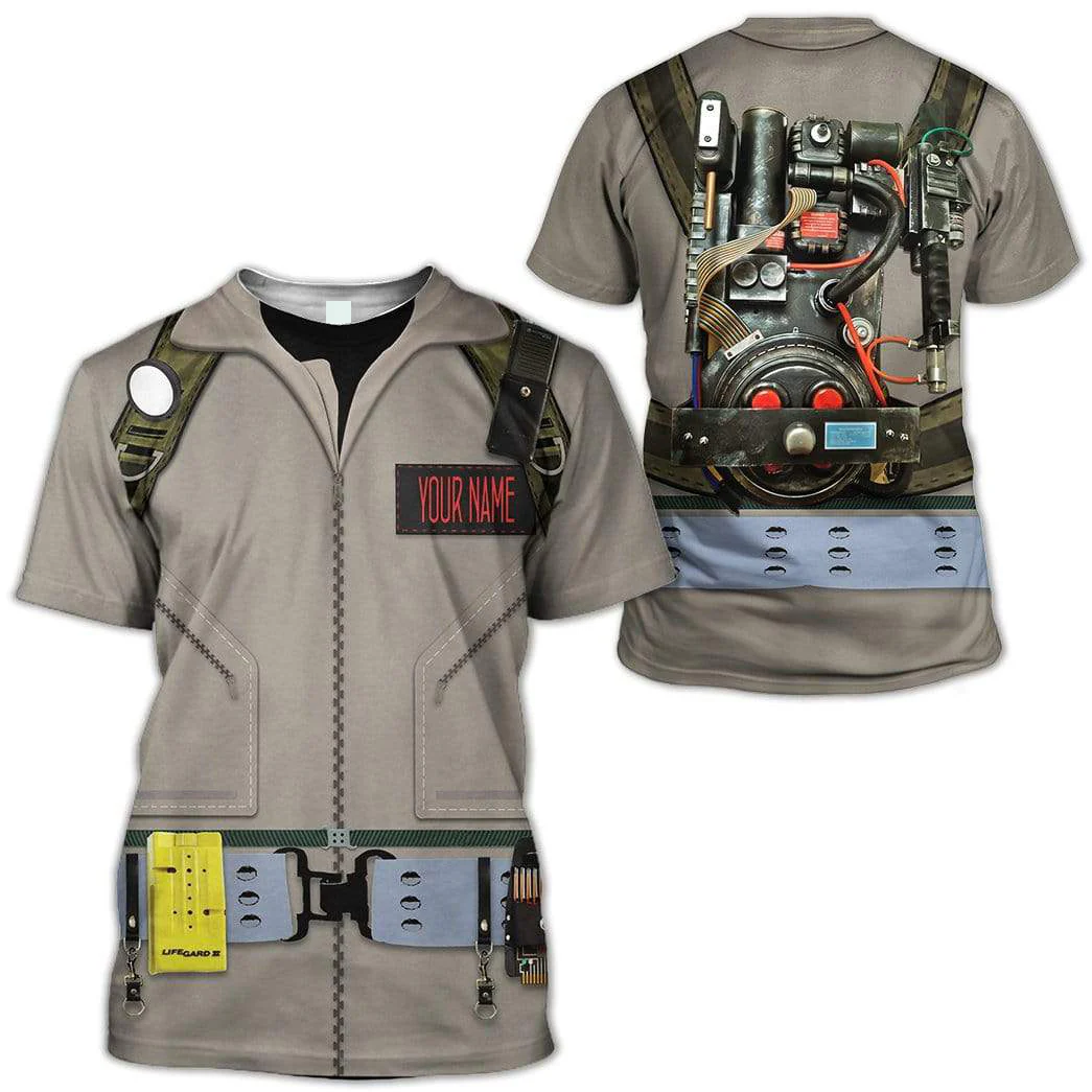 Personalized Costume Cosplay Ghostbusters T-Shirts - Image 2