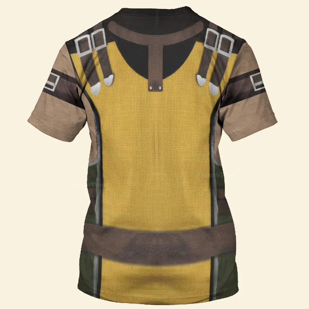 Scorpion Mortal Kombat Cosplay T-Shirt 3D For Men & Women - Image 2