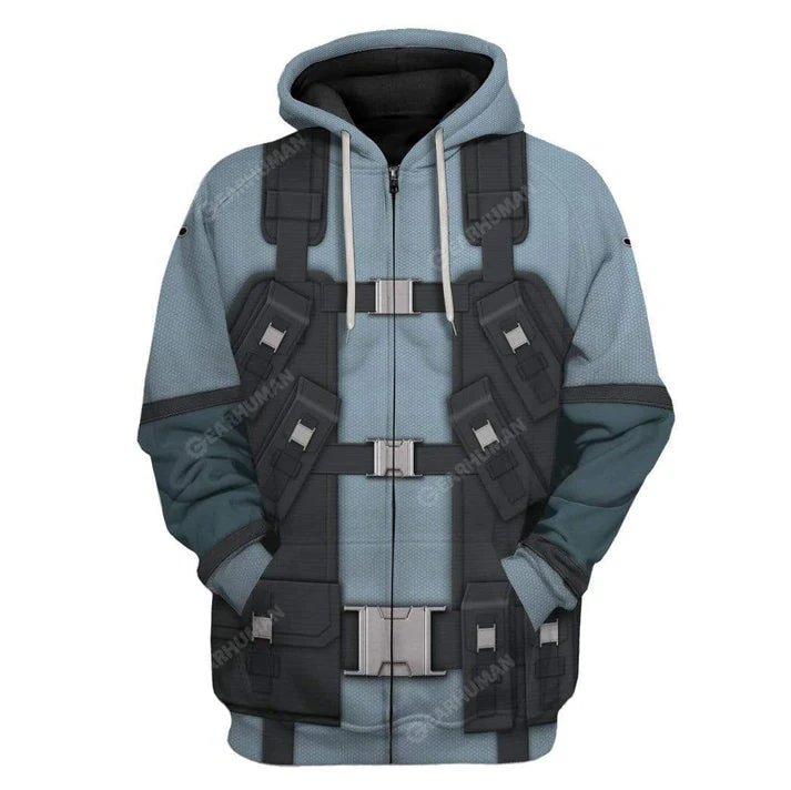 Solid Snake Metal Gear Costume Cosplay Hoodie For Men And Women - Image 2