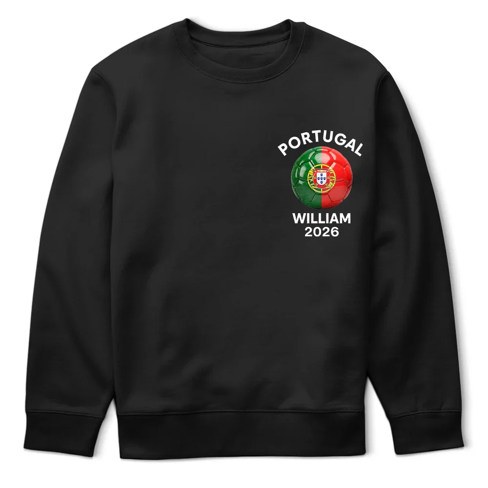 Country Flags Soccer Ball - Personalized Shirt - Gift For Sports Fans - Image 6