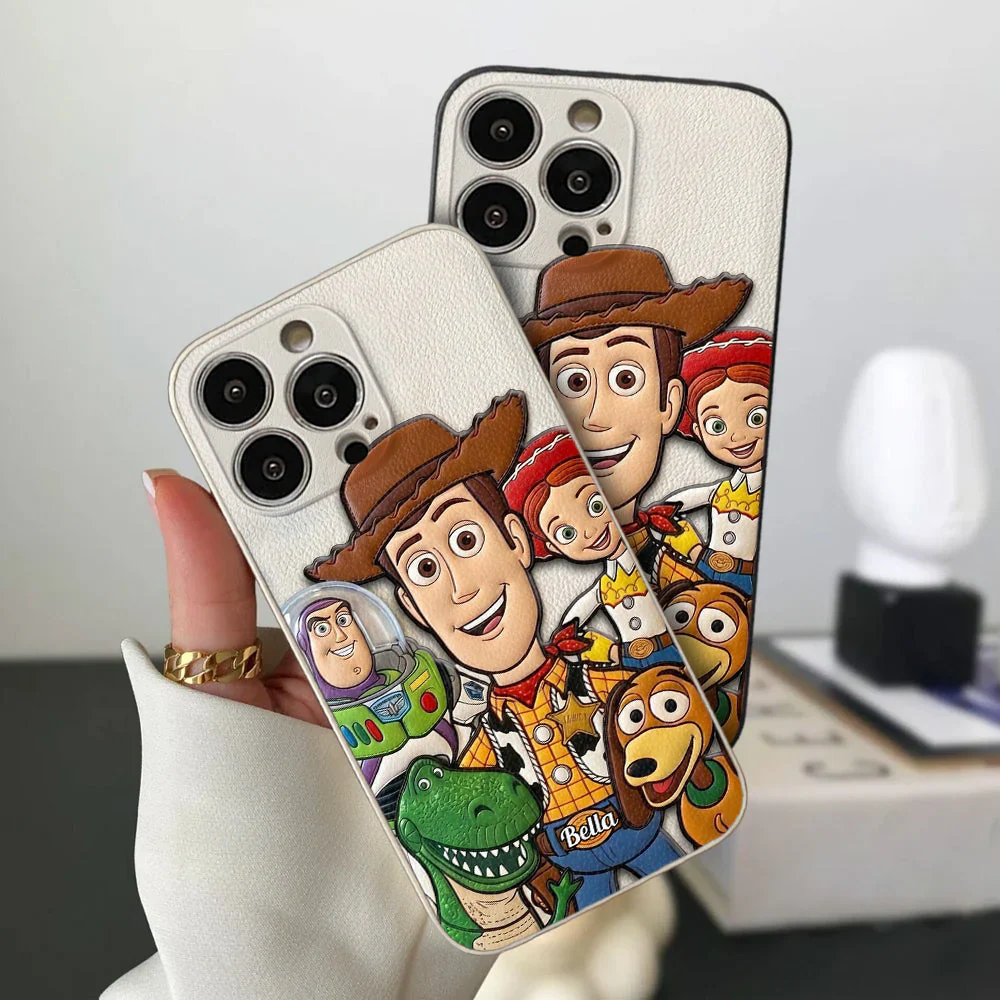 Cowboy Story Friends - Personalized Phone Case - Gift For Movie Fans - DSNY - Image 3