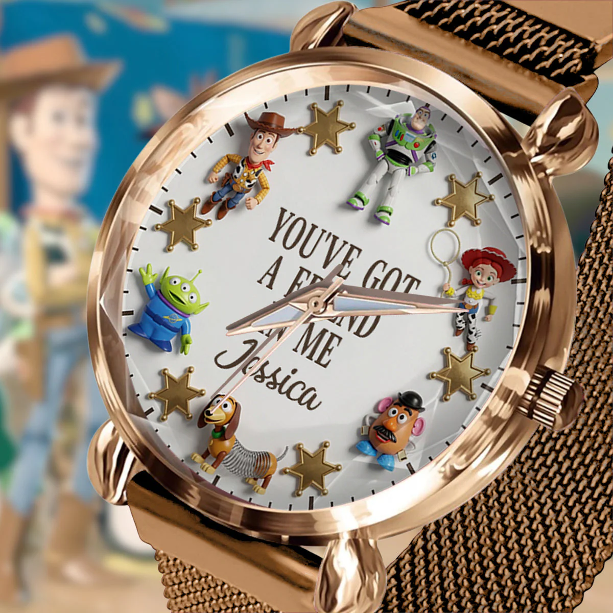 Cowboy Story You Got A Friend In Me - Personalized Women Hand Watch - Gift For Her, Movie Fans - DSNY