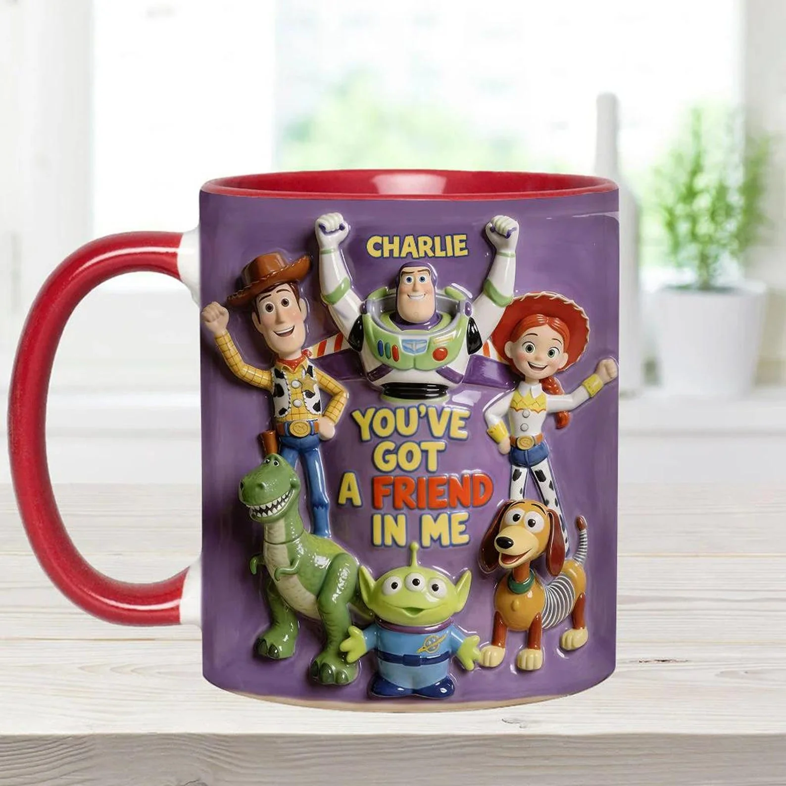 Cowboy Story You've Got A Friend In Me - Personalized Accent Mug - Gift For Movie Fans - DSNY - Image 5