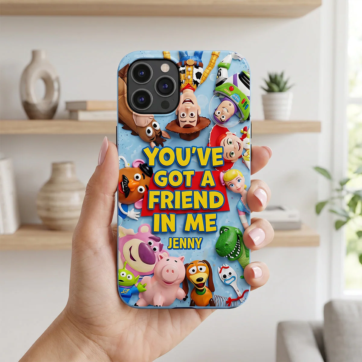 Cowboy Story You've Got A Friend In Me - Personalized Phone Case - Gift For Movie Fans - DSNY