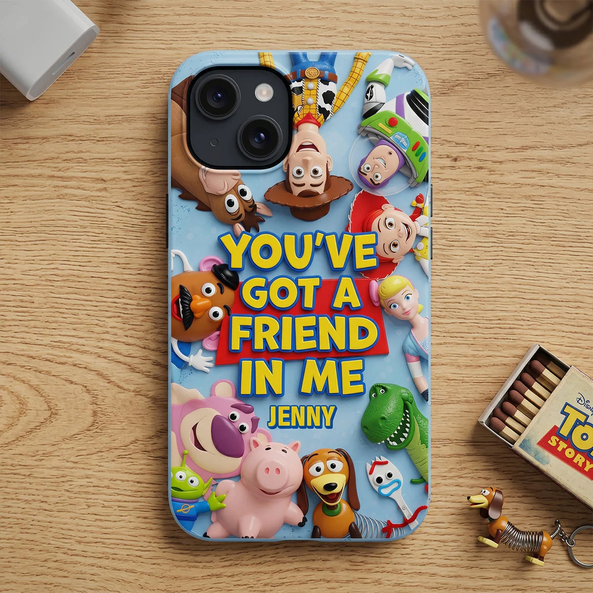 Cowboy Story You've Got A Friend In Me - Personalized Phone Case - Gift For Movie Fans - DSNY - Image 3