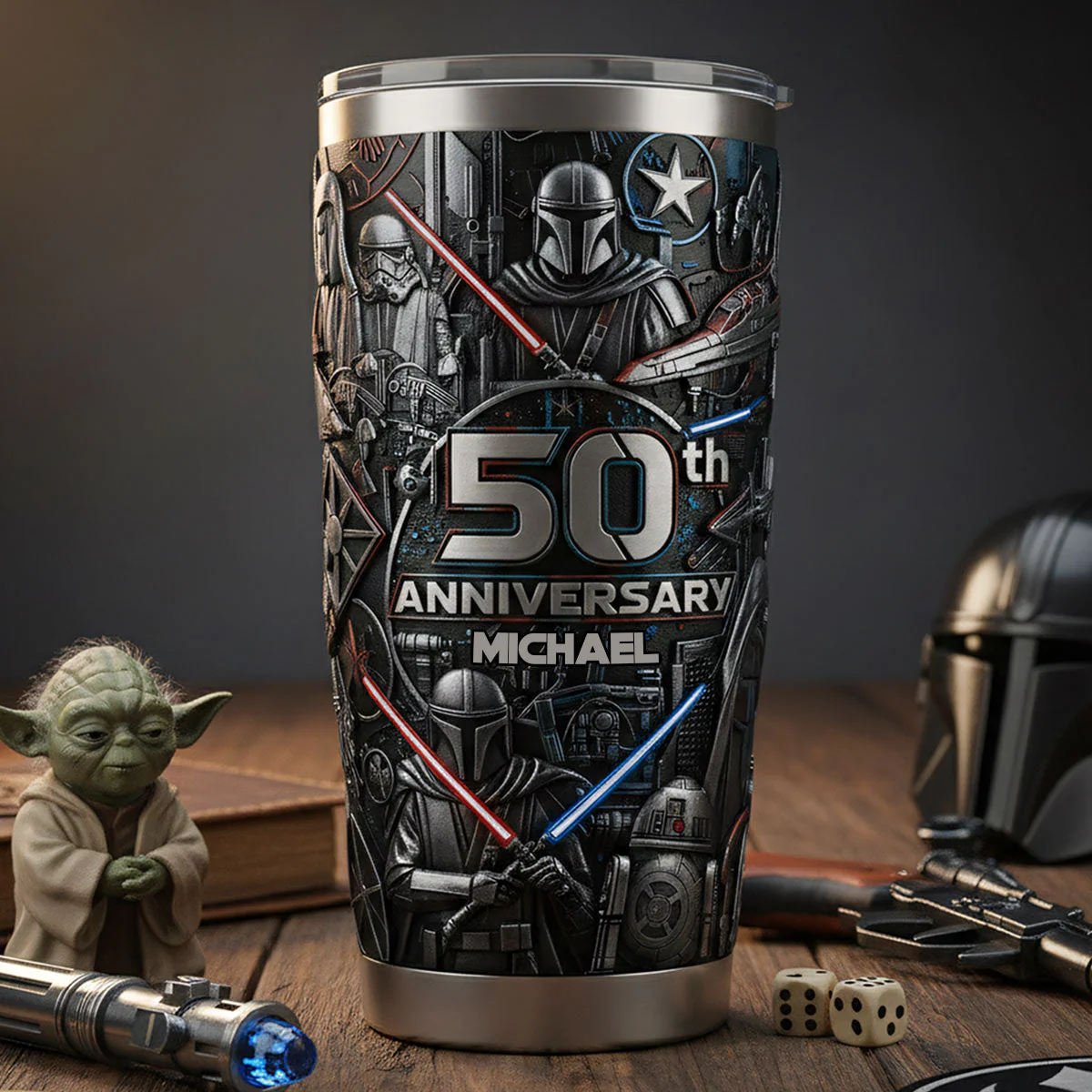 CT01 .Galaxy Saga 50th Anniversary - Personalized Tumbler