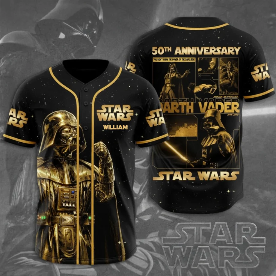 Stwa Celebrate 50 Years Of Legend - Personalized Baseball Jersey - Anniversary Gift For Movie Fans