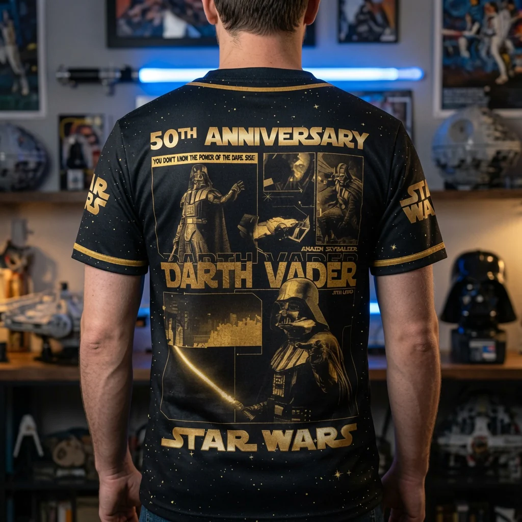 Stwa Celebrate 50 Years Of Legend - Personalized Baseball Jersey - Anniversary Gift For Movie Fans - Image 6