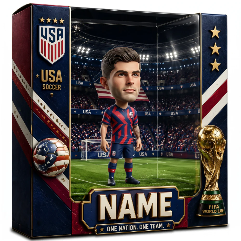 CU. Custom Photo With Soccer Player National Football Team Championships 2026 - Personalized Acrylic Plaque - Gift For Sport Fans - Image 6