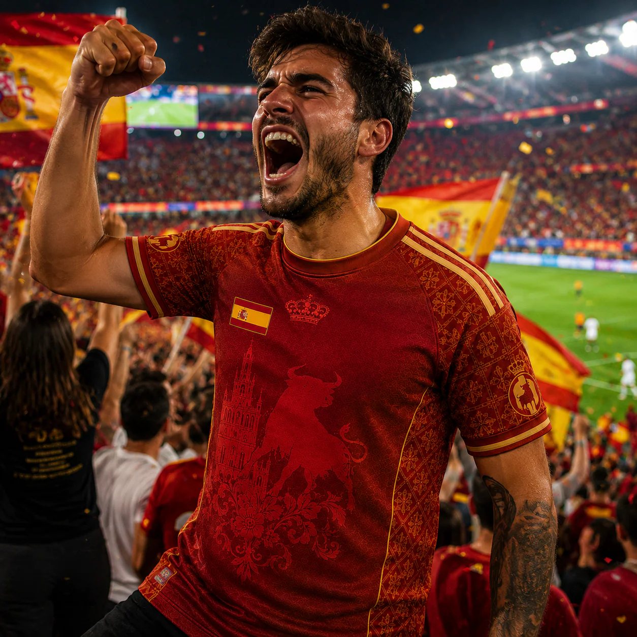 CU Spain Football Global Championships 2026 - Personalized Soccer Jersey - Gifts For Sport Fans - Image 2