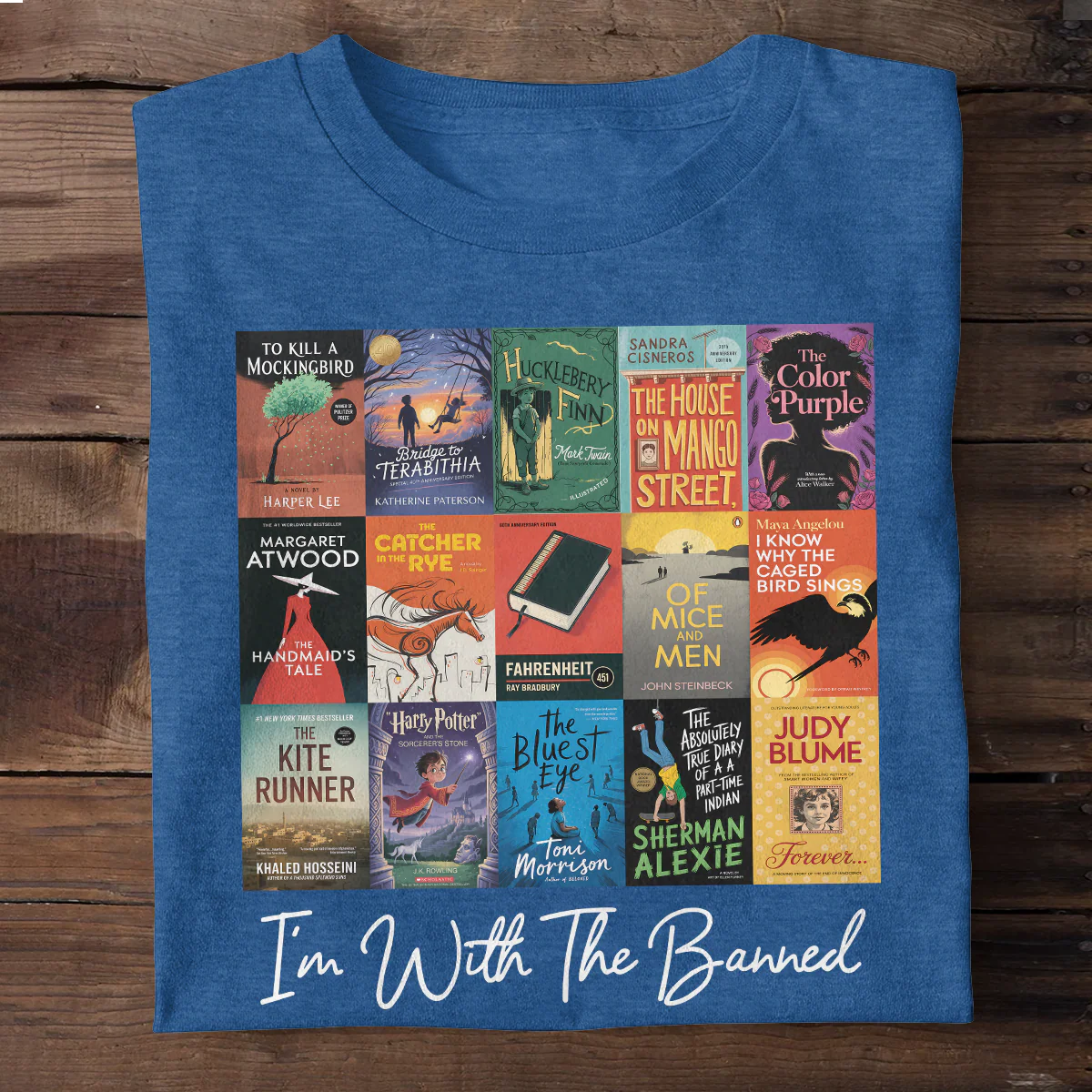 I'm With The Banned - 2D Unisex T-shirt - Image 2