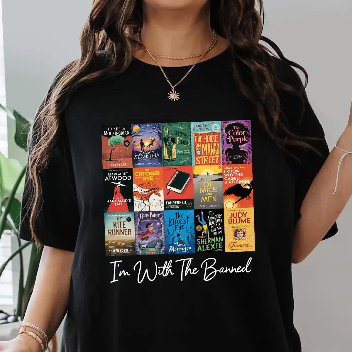 I'm With The Banned - 2D Unisex T-shirt - Image 5