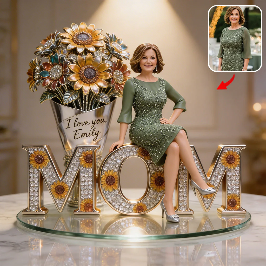Custom Any Photo - Personalized Mother Custom Shaped Acrylic Plaque - Best Gift For Mom