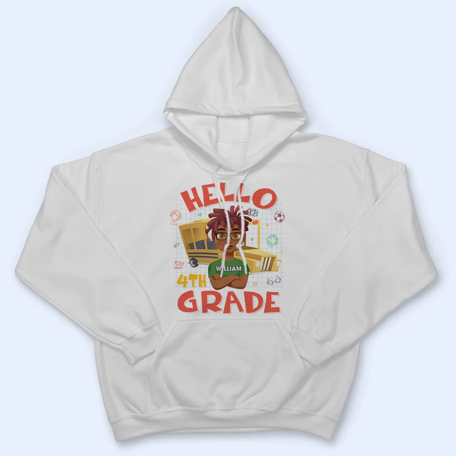 Custom Character And Grade First Day Of School Shirt - Personalized Shirt - Back To School Gift For Kids | GR29 TD118 - Image 5