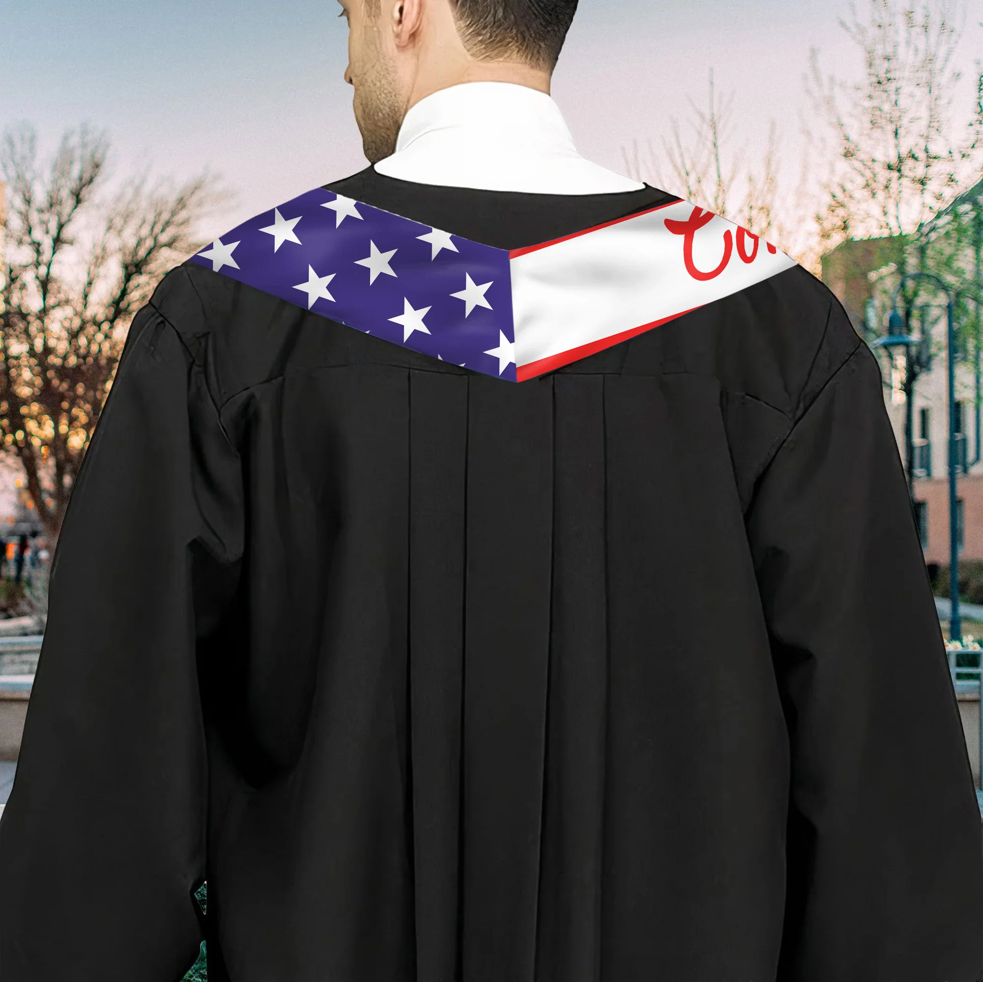 Custom Face Graduation - Personalized Graduation Stoles - Graduation Gift, Senior Gift | Custom Photo NH96 - Image 4