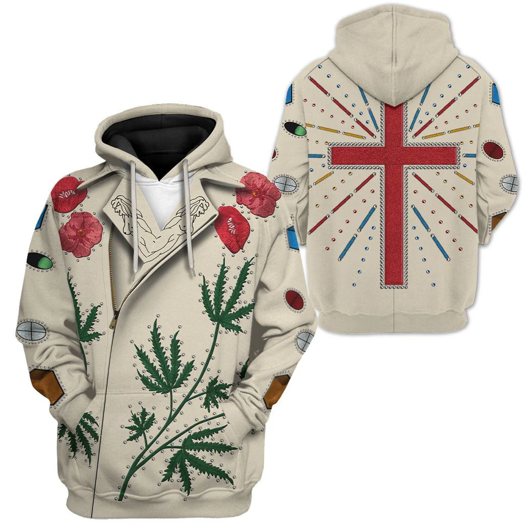 Costume Gram Parsons Nudie Suit Cosplay Hoodie - Image 2