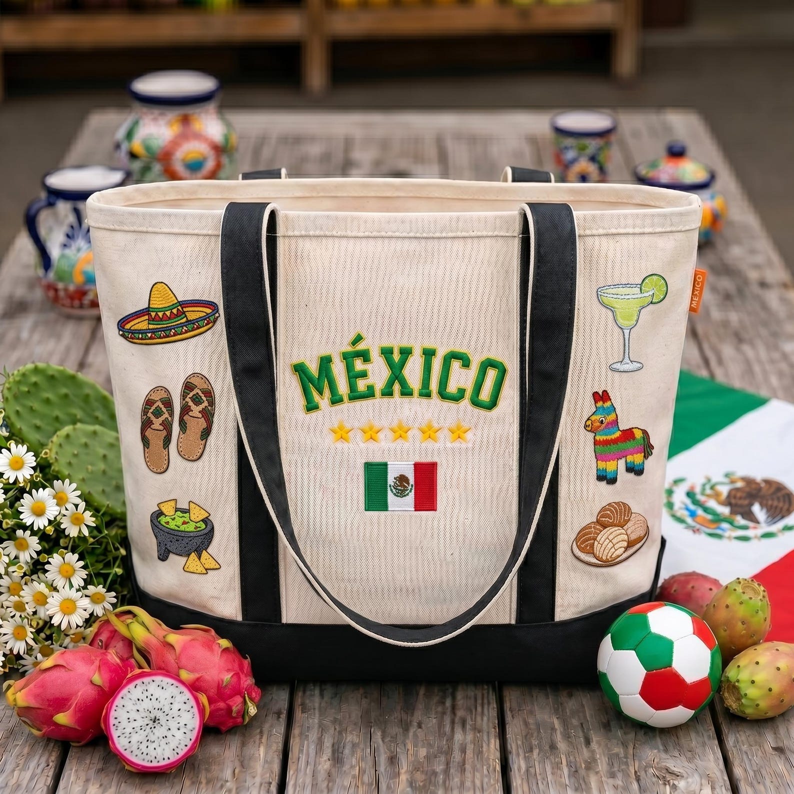 Custom Nation Global Football Championships 2026 - Personalized Embroidery Tote Bag - Gift For Soccer Lovers, Sport Fans - Image 5