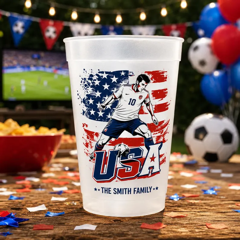 Custom National Football Team Global Soccer Championships - Personalized Cups - Gifts For Sport Lovers, Football Fans - Image 4
