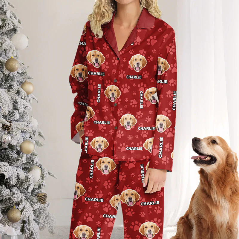 Custom Photo Cat Rules The World - Gift For Pet Lovers - Personalized Pajama  NA94 - Image 4