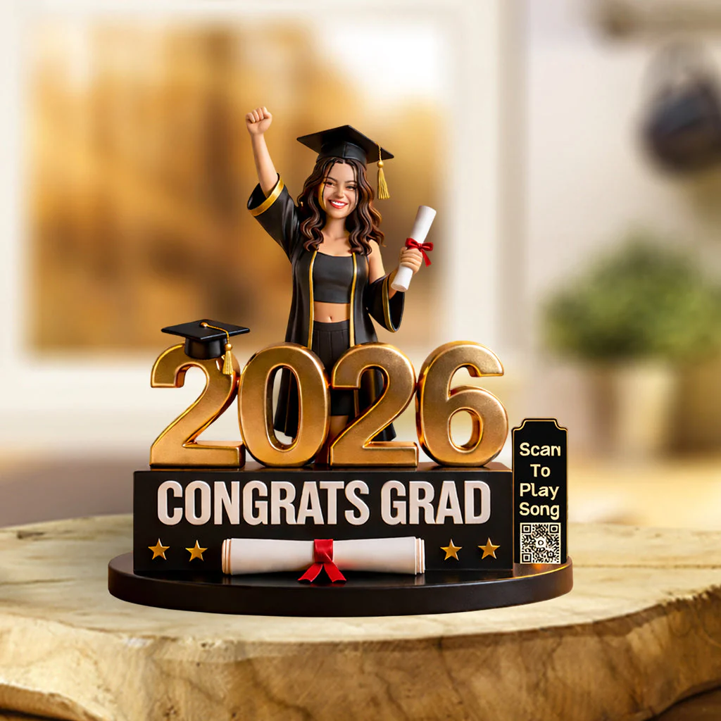 Custom Photo Congrats Graduation 2026 - Personalized Shape Acrylic Plaque - Gift For Graduates - Image 3