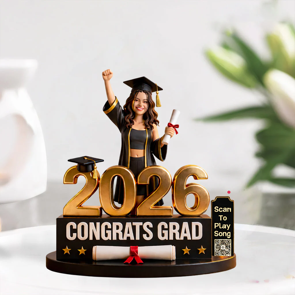 Custom Photo Congrats Graduation 2026 - Personalized Shape Acrylic Plaque - Gift For Graduates - Image 4
