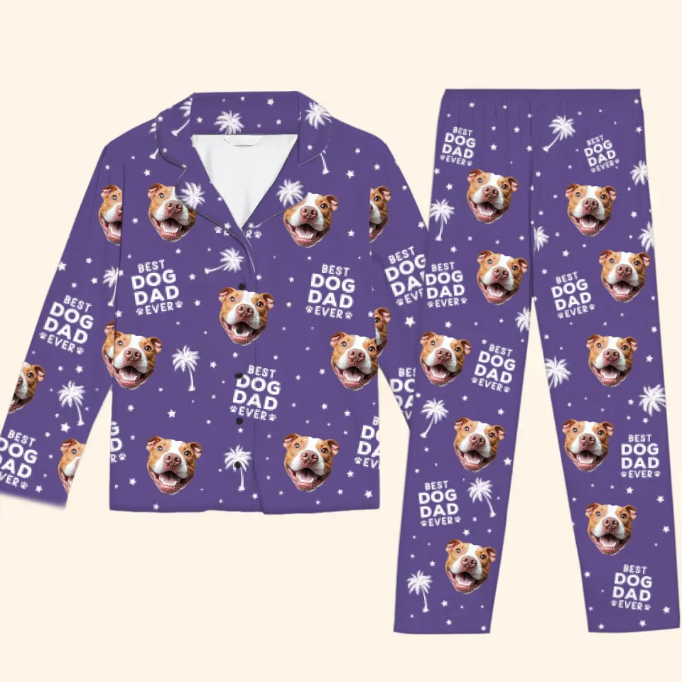 Custom Photo Evеry Paw Stеp Is A Lovе Notе Writtеn On My Hеart - Christmas Gift For Pet Owners, Pet Lovers - Personalized Pajama NA94 - Image 4
