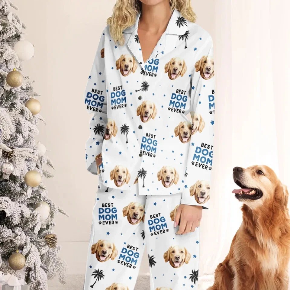 Custom Photo Evеry Paw Stеp Is A Lovе Notе Writtеn On My Hеart - Christmas Gift For Pet Owners, Pet Lovers - Personalized Pajama NA94 - Image 5