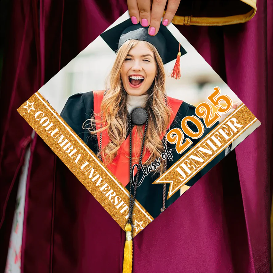 Custom Photo Finally I Made It - Personalized Graduation Cap Topper | NA94