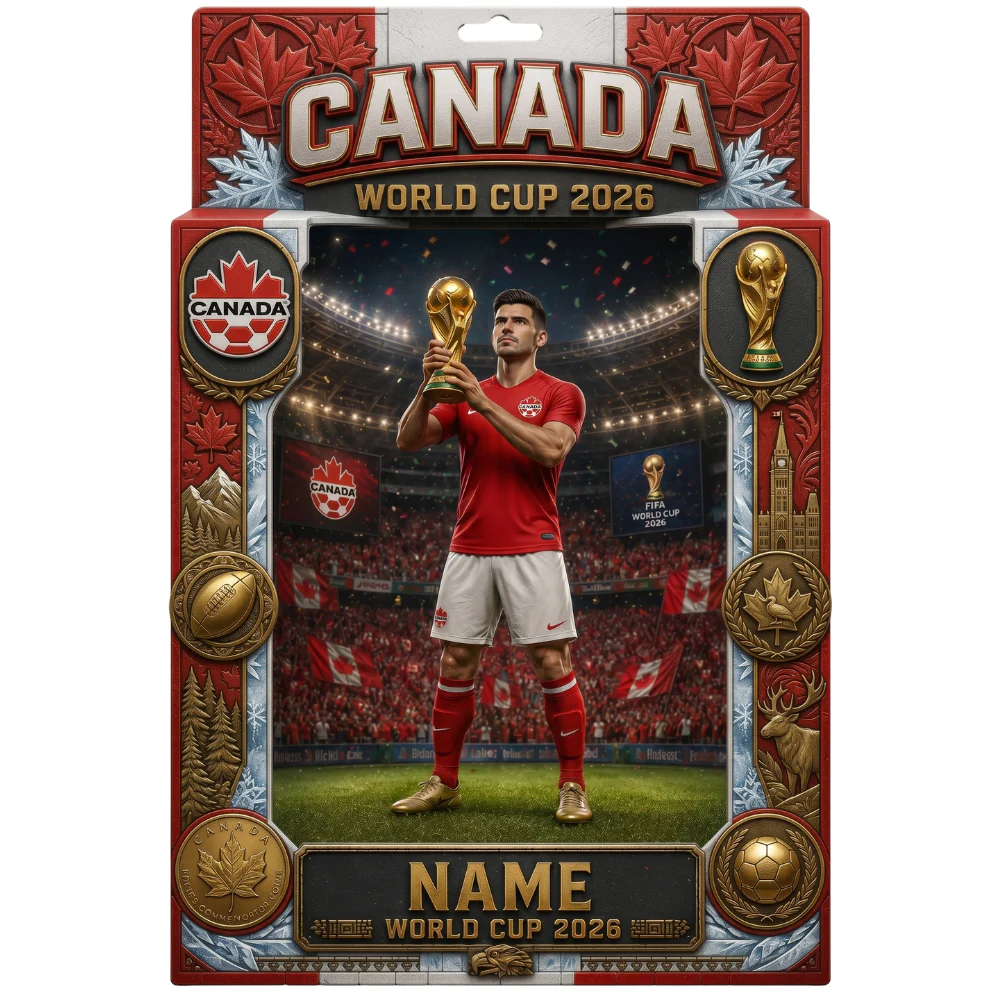 Custom Photo Global Soccer Tournament Nation - Personalized Acrylic Plaque - Gift For Sports Fans - Image 6