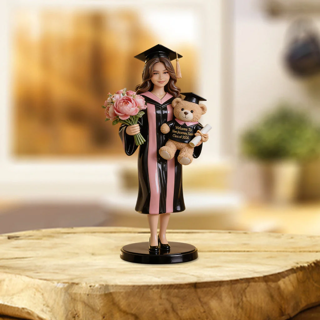 Custom Photo Happy Graduation 2026 - Personalized Shaped Acrylic Plaque - Gift For Graduates - Image 2