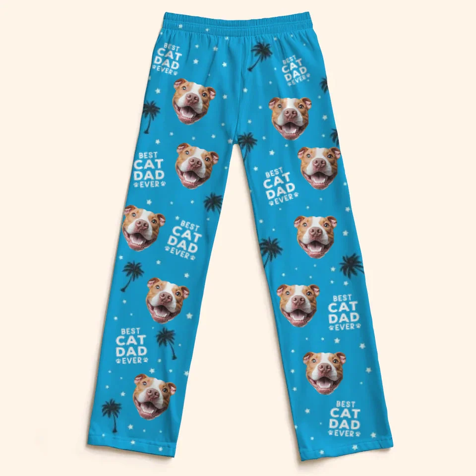 Custom Photo Love, Fur, And Holiday Cheer - Christmas Gift For Pet Owners, Pet Lovers - Personalized Pajama Pants NA94 - Image 2