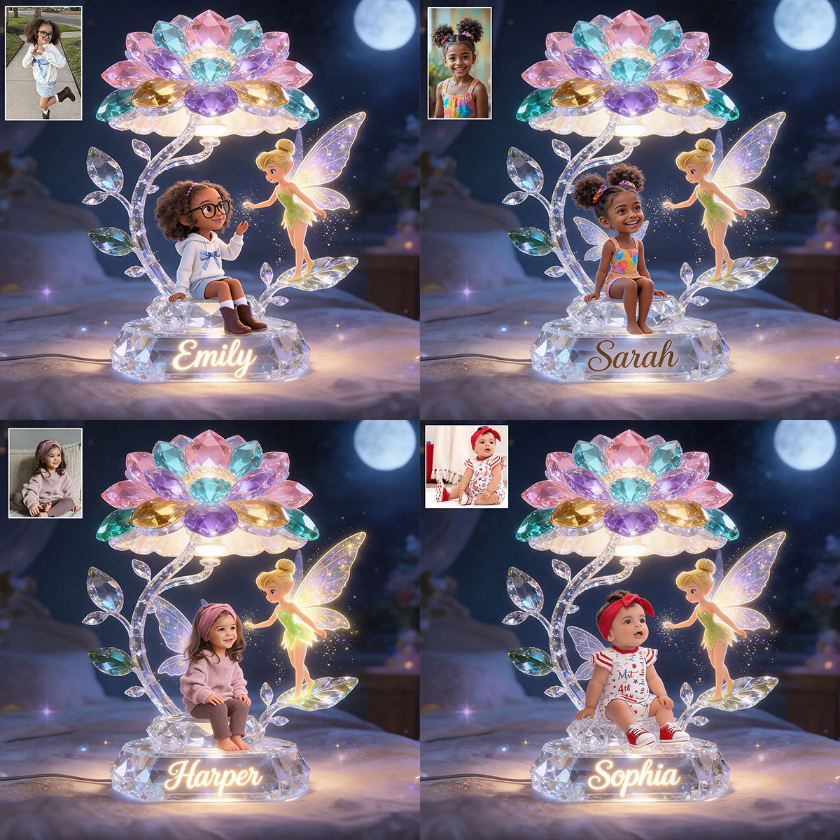 Custom Photo - Personalized Acrylic Light Box - Gift For Kids, Movies Fan