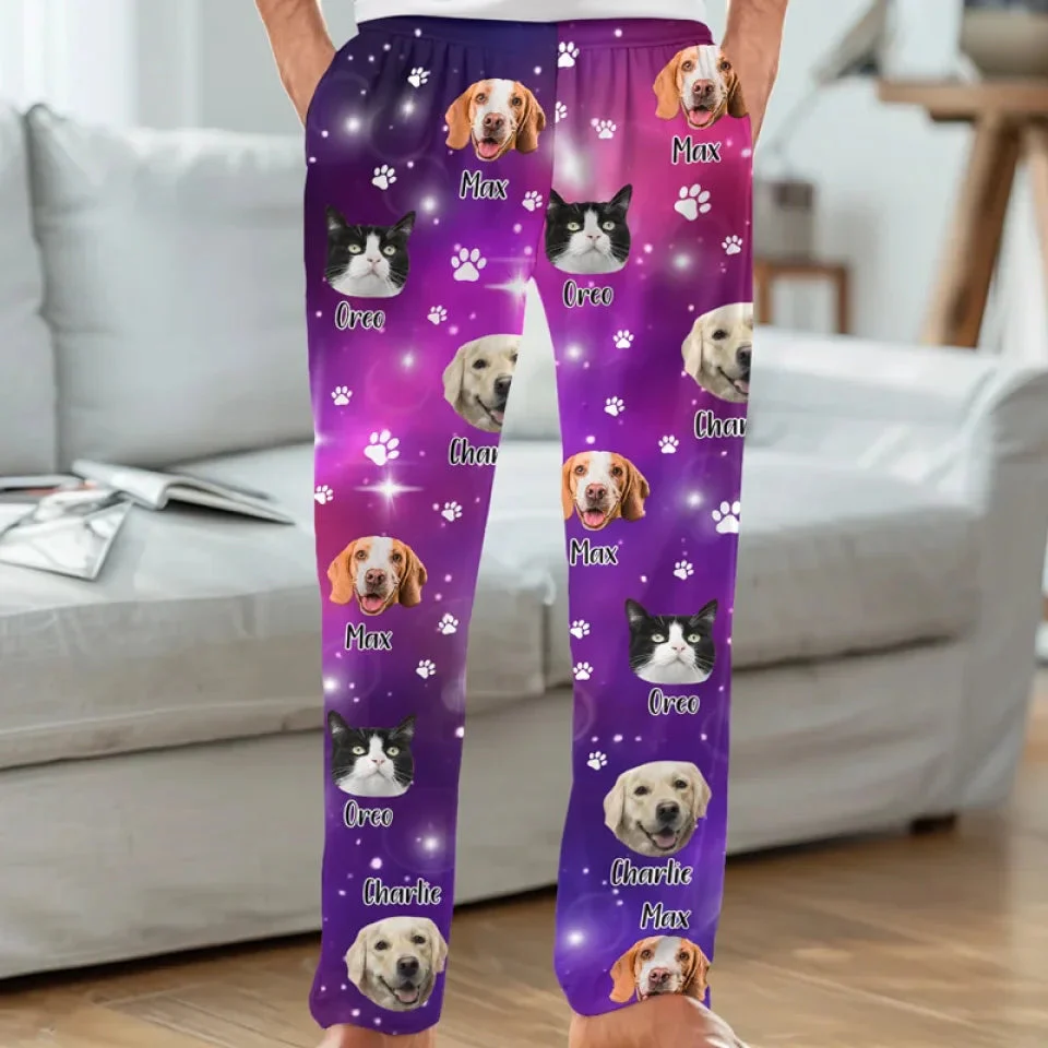 Custom Photo Pets Are Good For The Soul - Personalized Pajama Pants - Gift For Pet Lovers - NA94 - Image 3