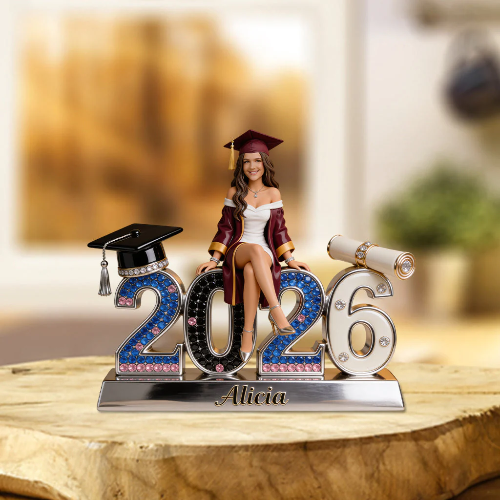 Custom Photo Proud Class of 2026 - Personalized Acrylic Plaque - Gift For Graduates - Image 2