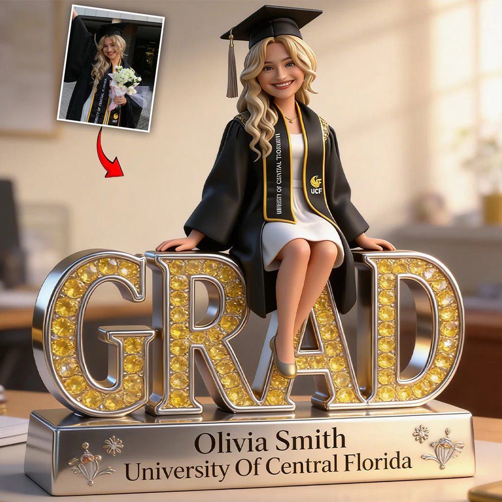 Custom Photo Proud Grad - Personalized Acrylic Plaque - Gift For Graduates - Image 2