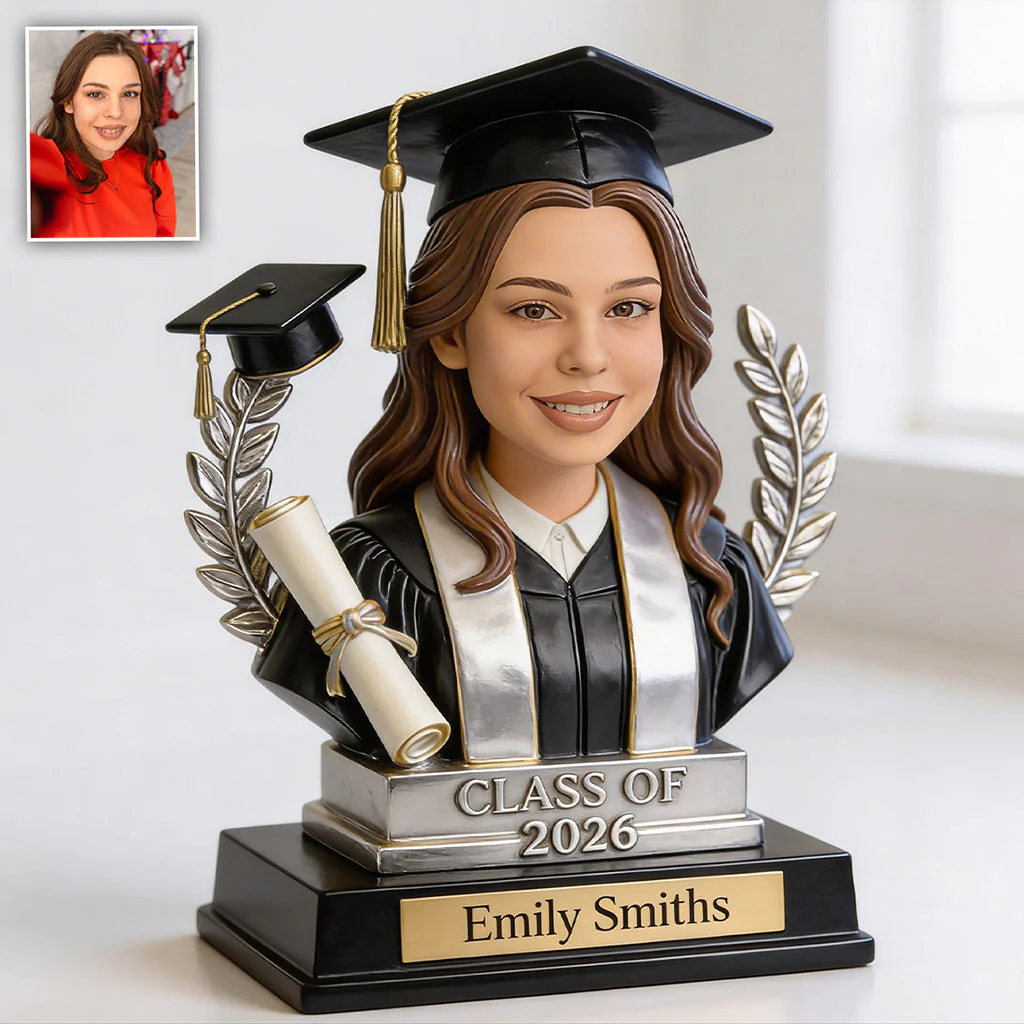 Custom Photo Proud Graduation Class of 2026 - Personalized Acrylic Plaque - Gift For Graduates - Image 2