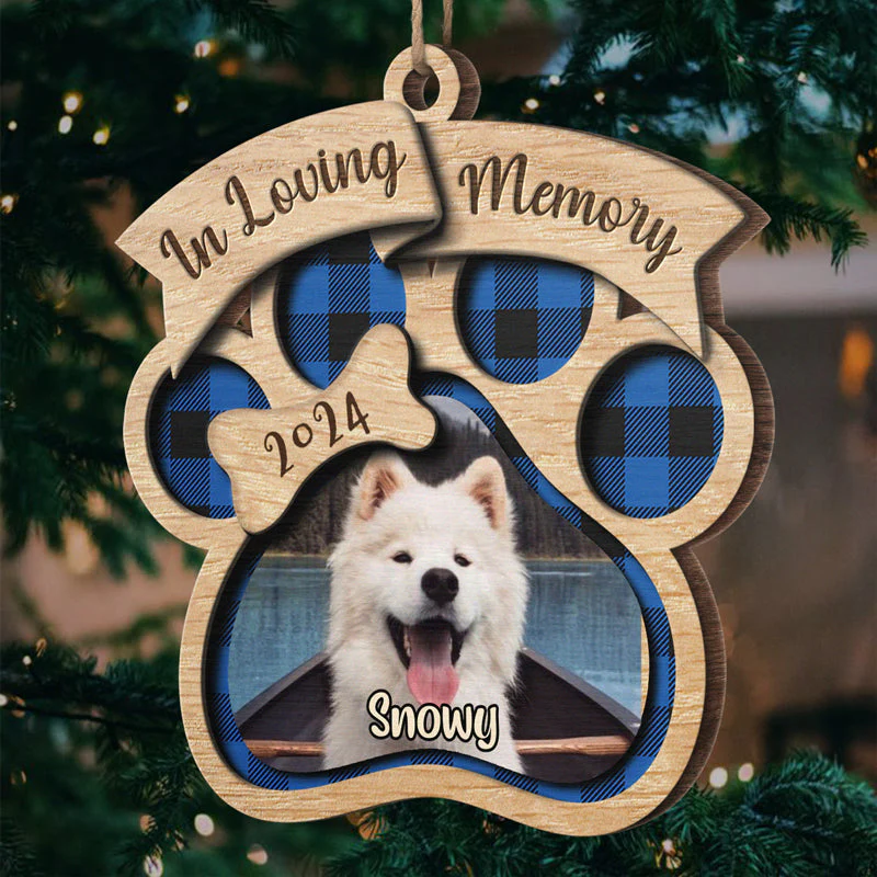 Custom Photo You Will Always In My Heart - Personalized Wood Ornament - Memorial Gift, Sympathy Gift, Gift For Pet Lovers, Christmas Gift NH96 - Image 5